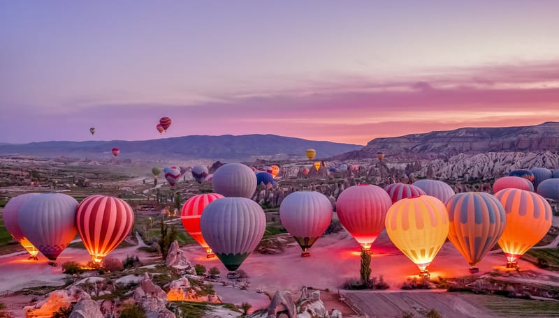 beautiful Cappadocia in Turkey