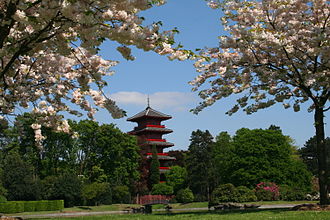 Laeken, Gardens of the royal castle.