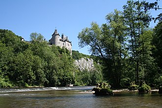 The Liedekerke-Beaufort family castle in Celles Belgium.