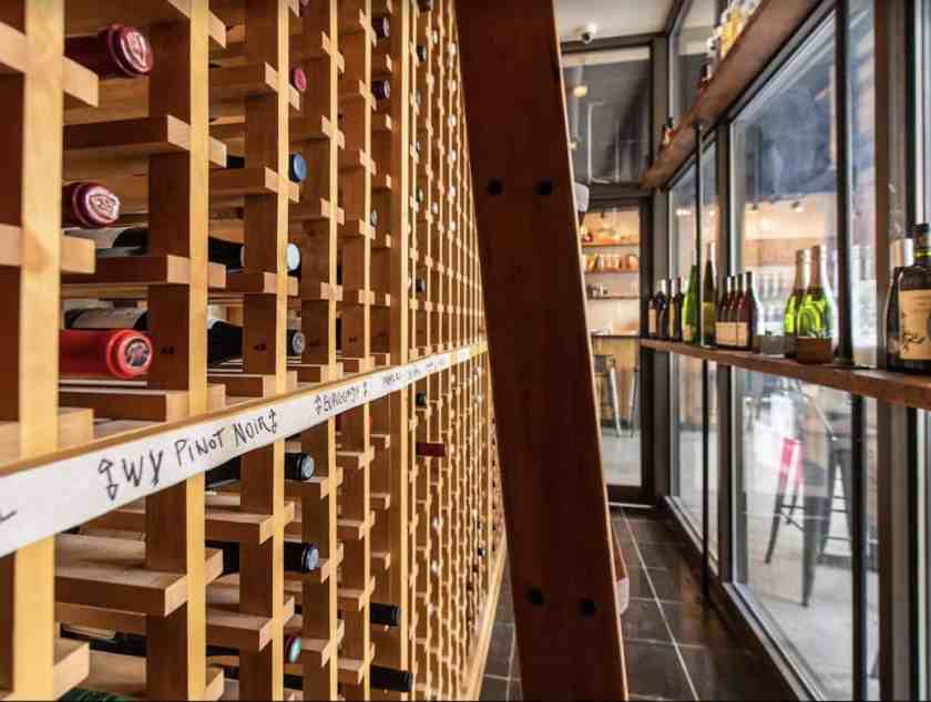 Arden Restaurant Wine Rack