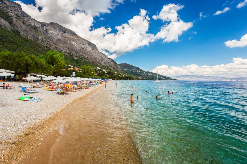 Barbati Beach Corfu