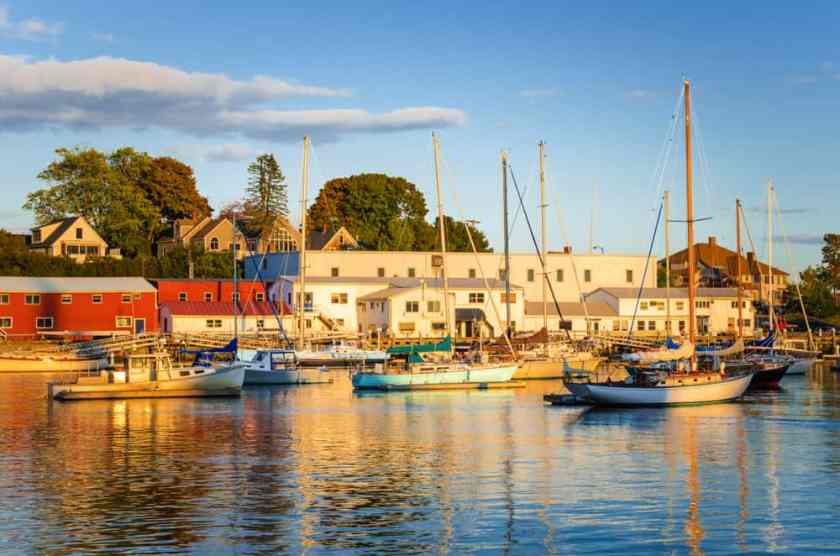Camden, Maine, USA summer
