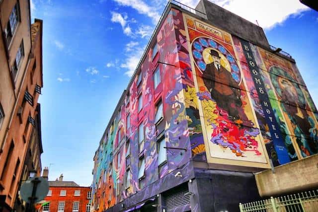Colourful Building in Dublin City