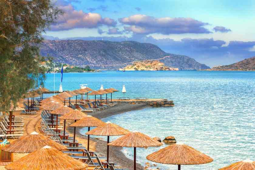 Elounda beach crete