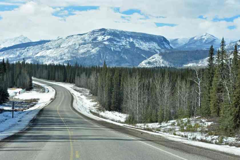 Fairbanks, Alaska in April