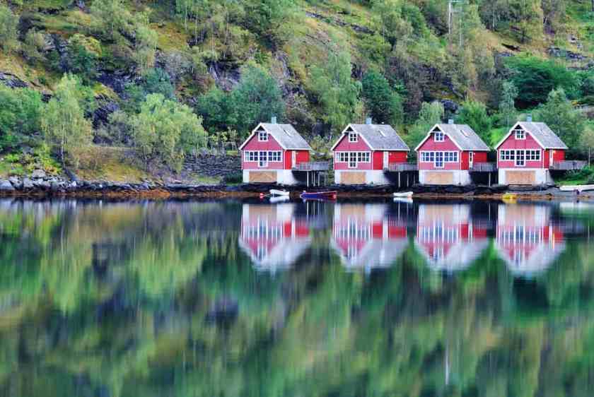 Flam village Norway