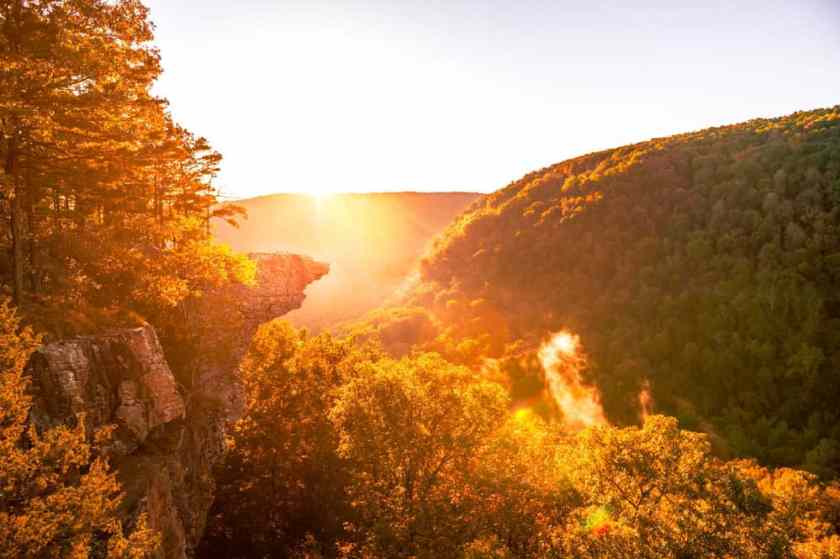 Hawksbill Crag at Sunrise