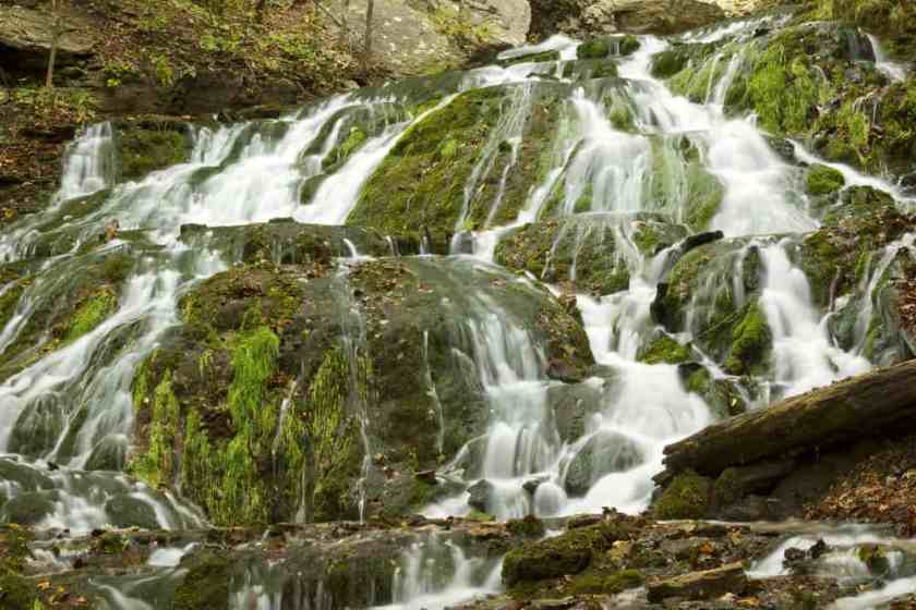 Beautiful iowa Waterfall