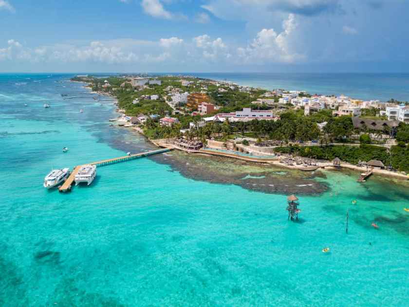 Isla Mujeres Island on Mexico