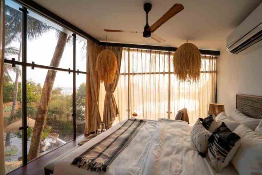 Kaia Oceanfront Goa - my guest room