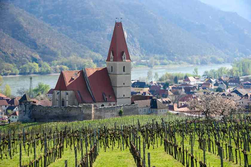 A beautiful view of Krems Austria