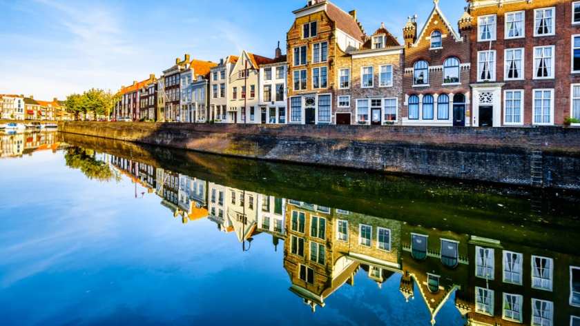 Middelburg town Netherlands