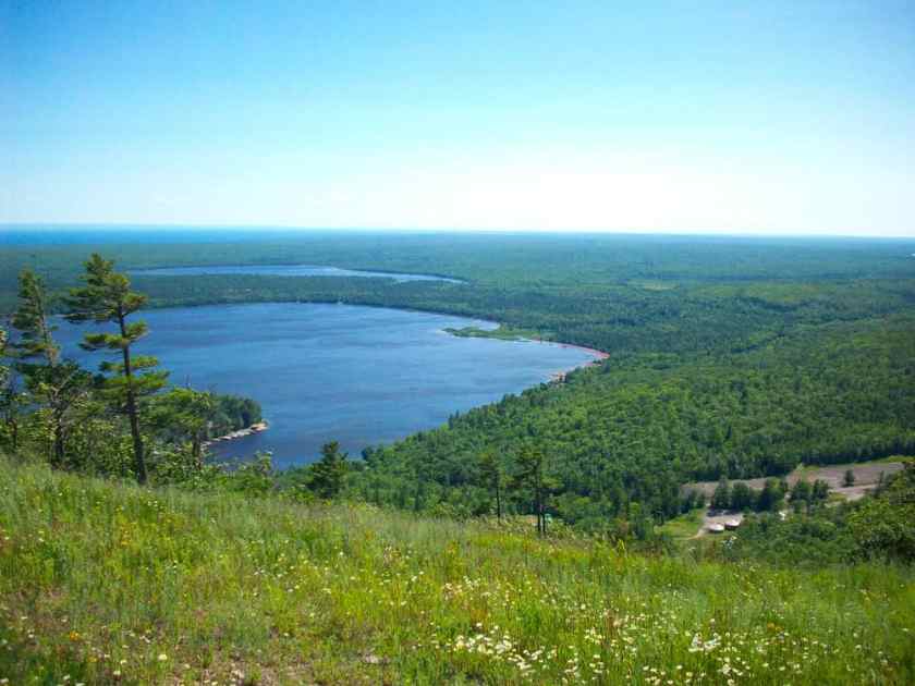 Mount Bohemia in the summer