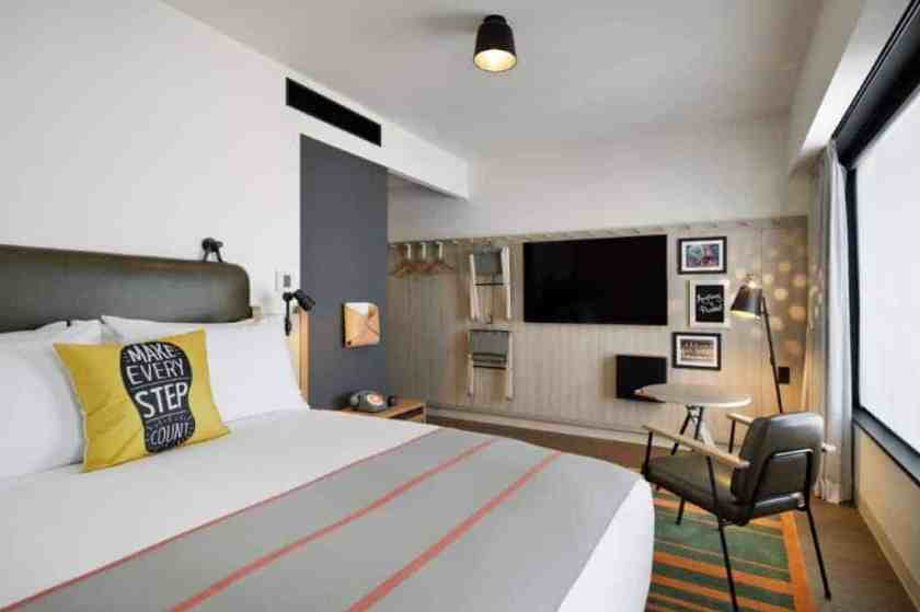 Moxy Osaka Hotel Bedroom