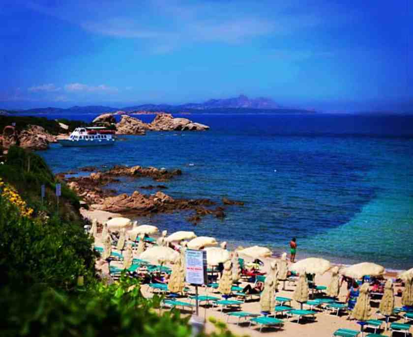 My Instagram shot of Costa Smeralda in Sardinia