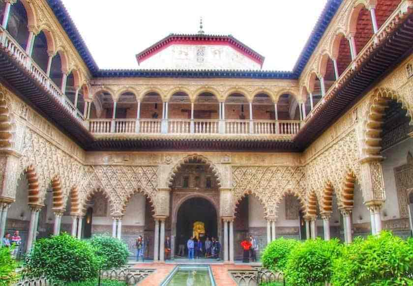 My photo of Alcázar Palace in Seville taken in August 2024