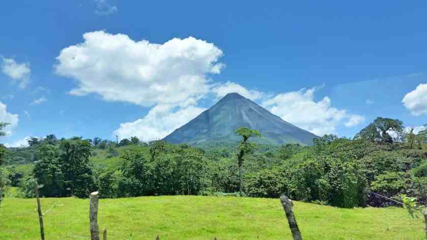 My photo of Arenal Volcano taken winter 2024