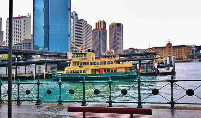 My photo of Circular Quay ferry near my stay at SKYE Suites