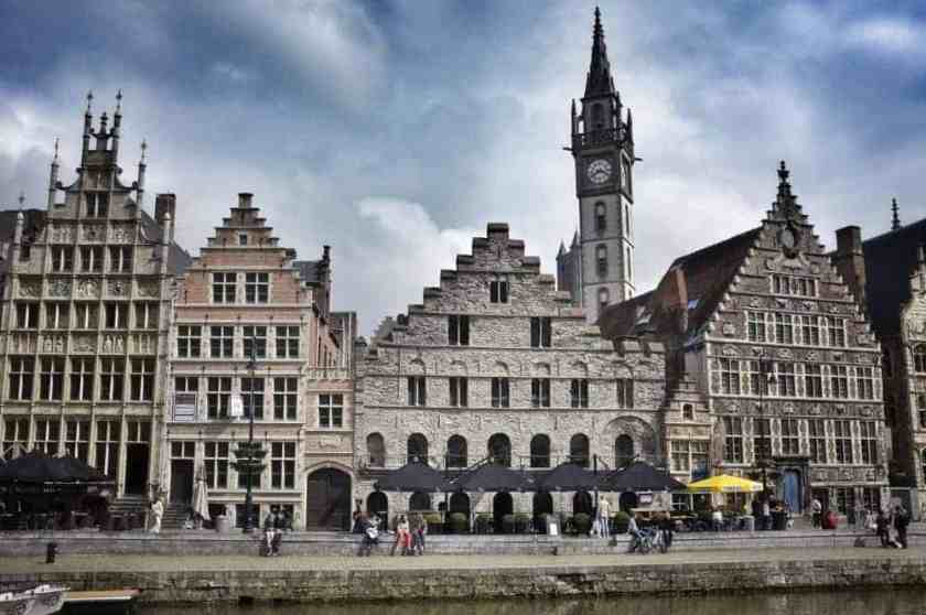 My photo of Ghent Riverside buildings in October 2024