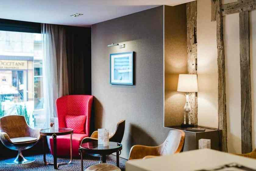 My photo of my stay in a Lyon hotel taken autumn 2024