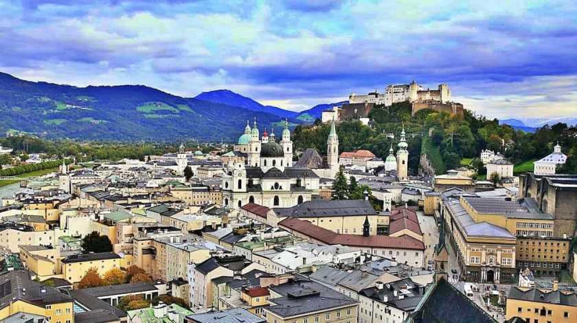 My photo of Salzburg taken in fall 2024
