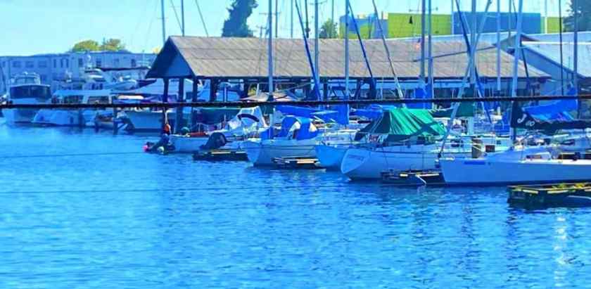 My photo of Seattle’s waterfront near my based at the The Edgewater Hotel