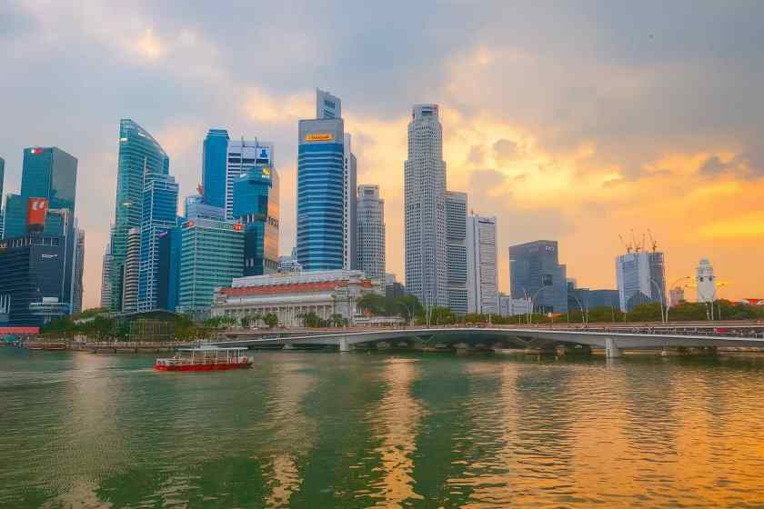 My photo of Singapore skyline taken February 2025