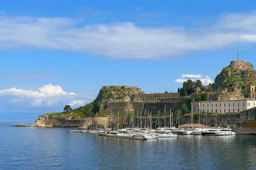 My photo of the Old Fortress of Corfu in Corfu Town spring 2024