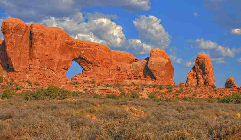My photograph of North Window Arch in Arches National Park