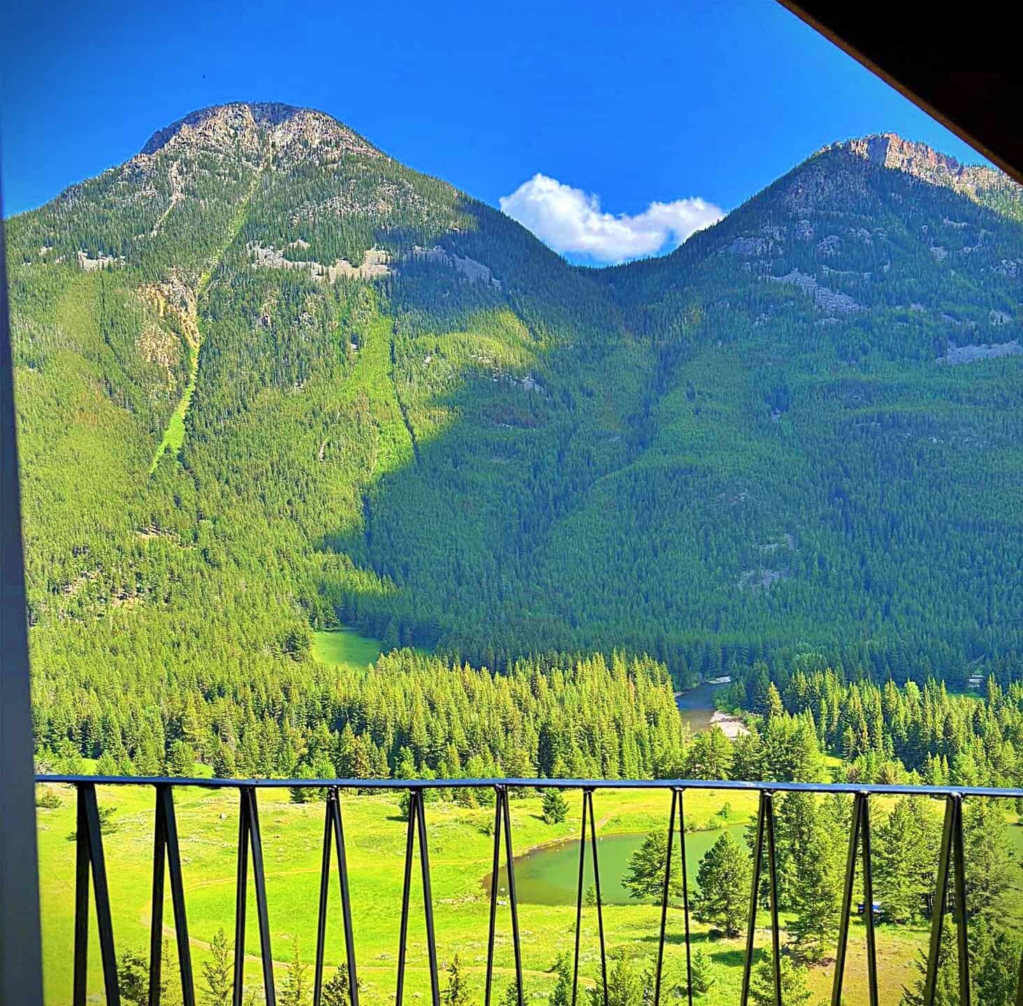 My photograph of Paradise Valley in Montana