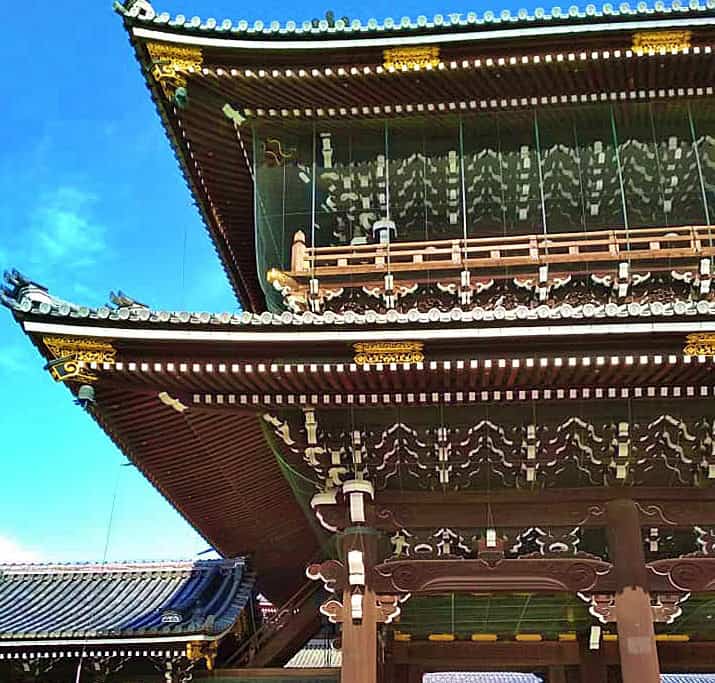 Higashi Hongan-ji Temple in Kyoto