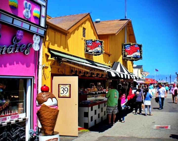 My snap of Old Fisherman’s Wharf in Monterey in California