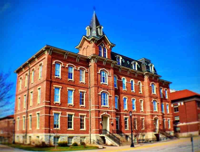 Wylie Hall at Indiana University Bloomington