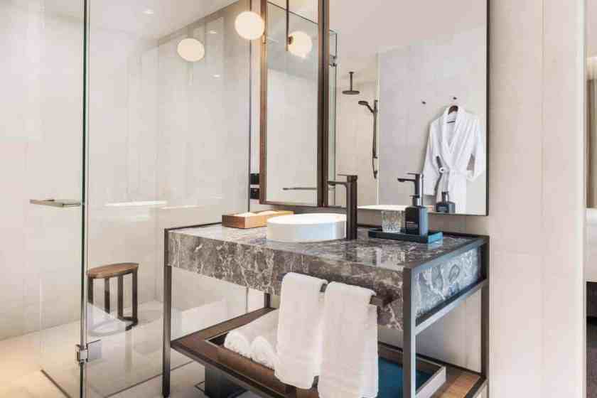 Next Hotel Guest Bathroom