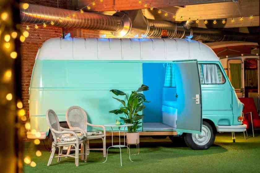 Outside Inn Trailer Van