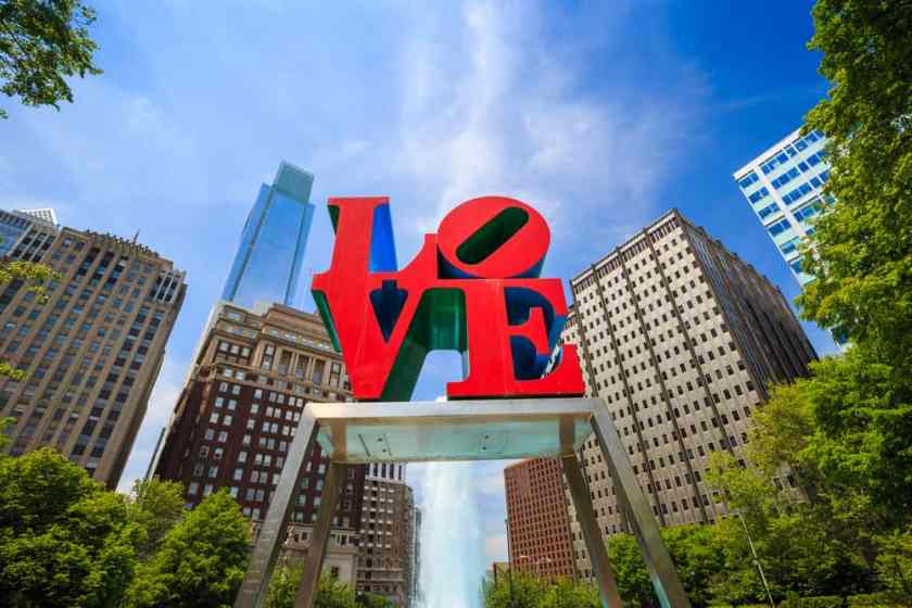 Philadelphia in spring time