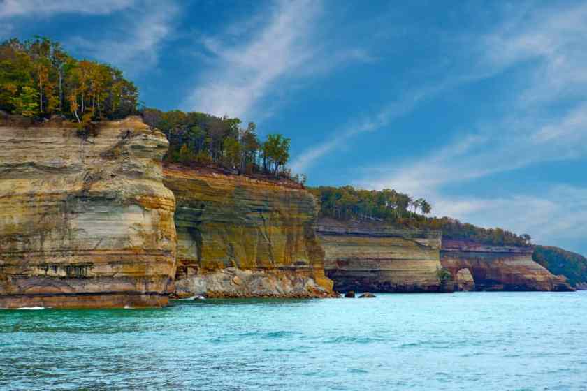 18 Most Beautiful Places to Visit in Michigan 7 Pictured Rocks National Lakeshore