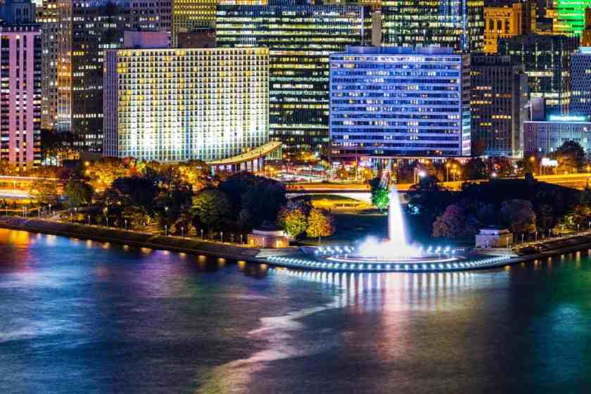Pittsburgh Buildings at Night