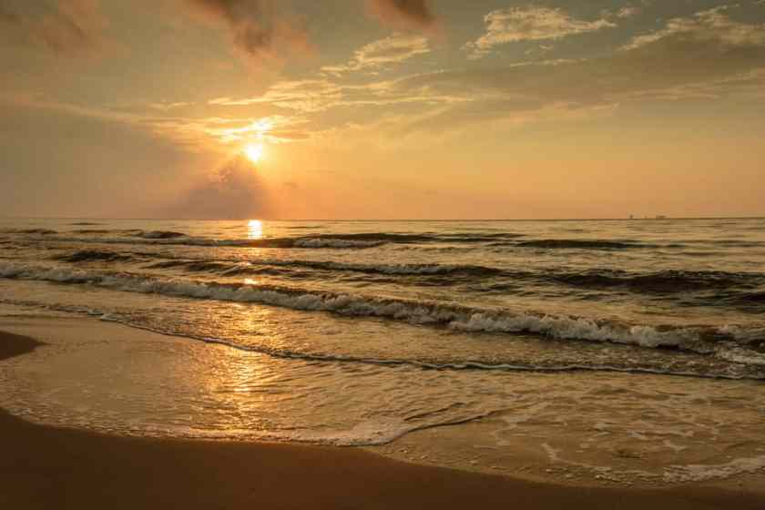 Port Aransas, Texas - warm beach break in May