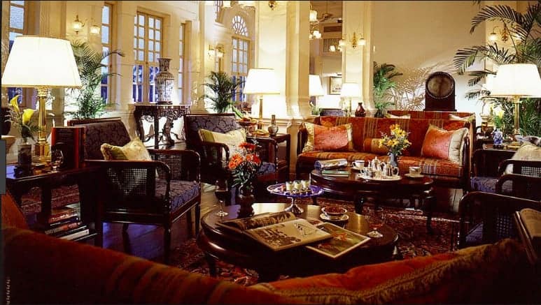 Raffles Hotel Lobby