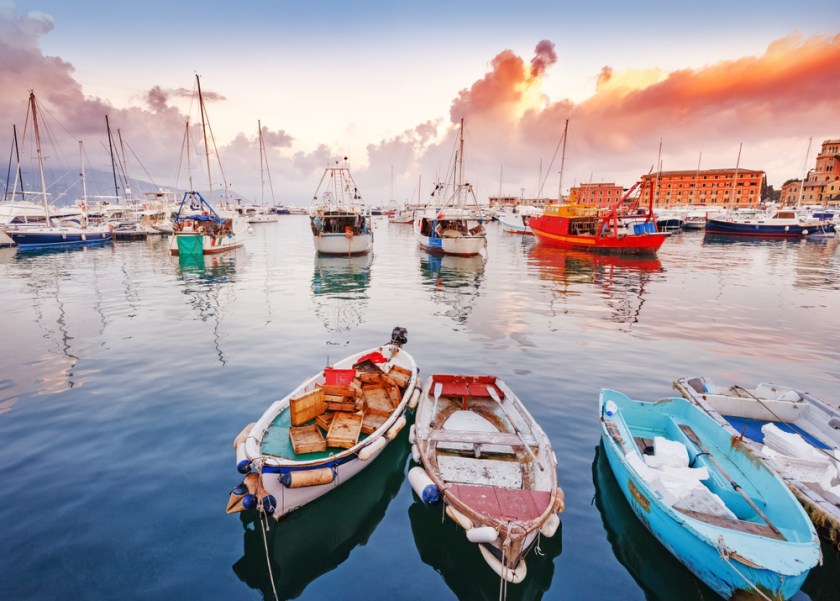 Rapallo - quiet resorts in Italy