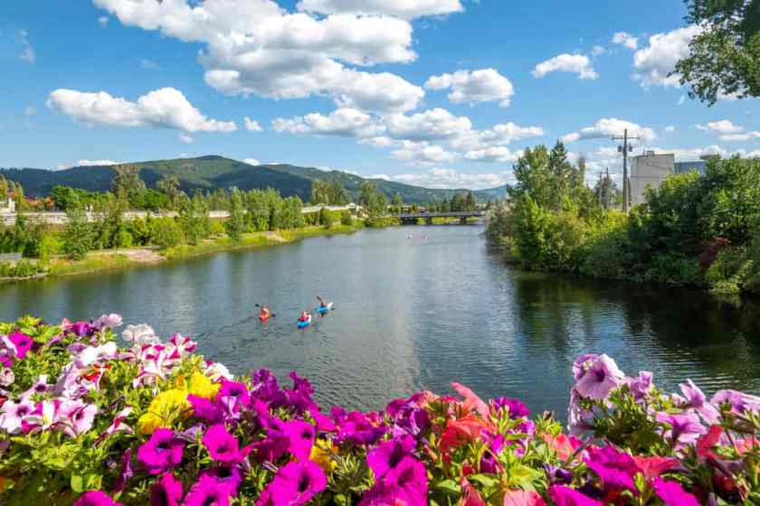 Sandpoint - beauty spots in Idaho