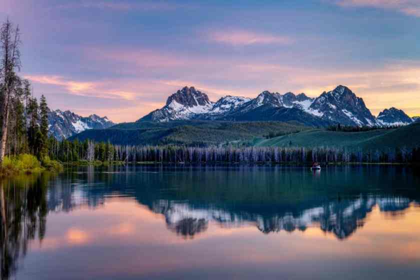 Sawtooth mountains Idaho