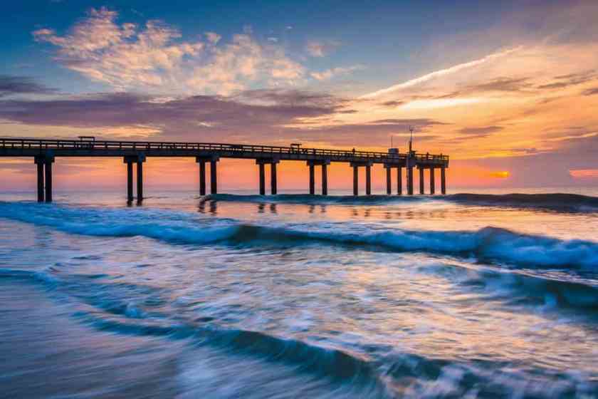 20 Amazing Places to Visit in February in the USA 38 St Augustine, Florida Beach