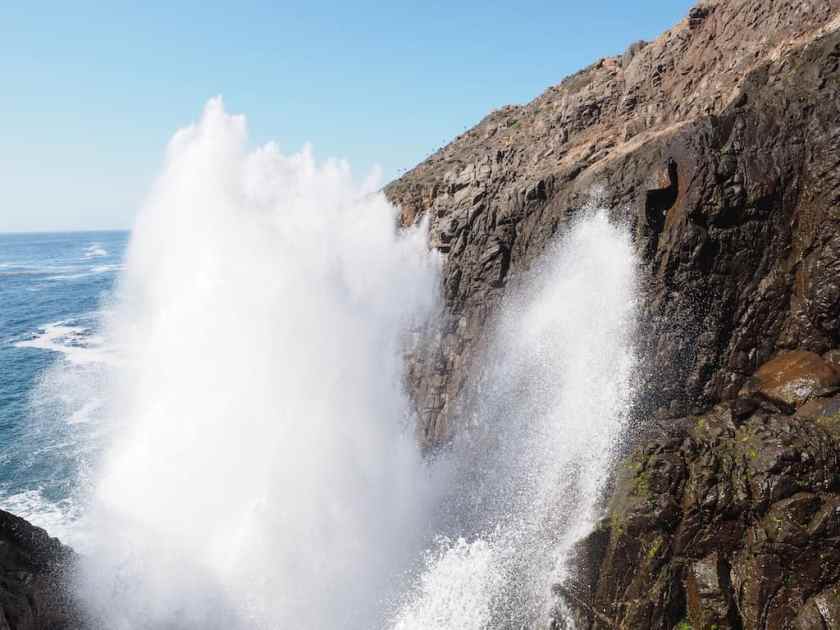 The Bufadora, Baja California in Mexico