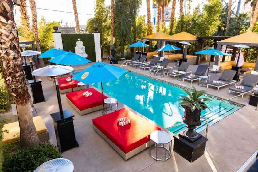 The Lexi Hotel Sunbeds