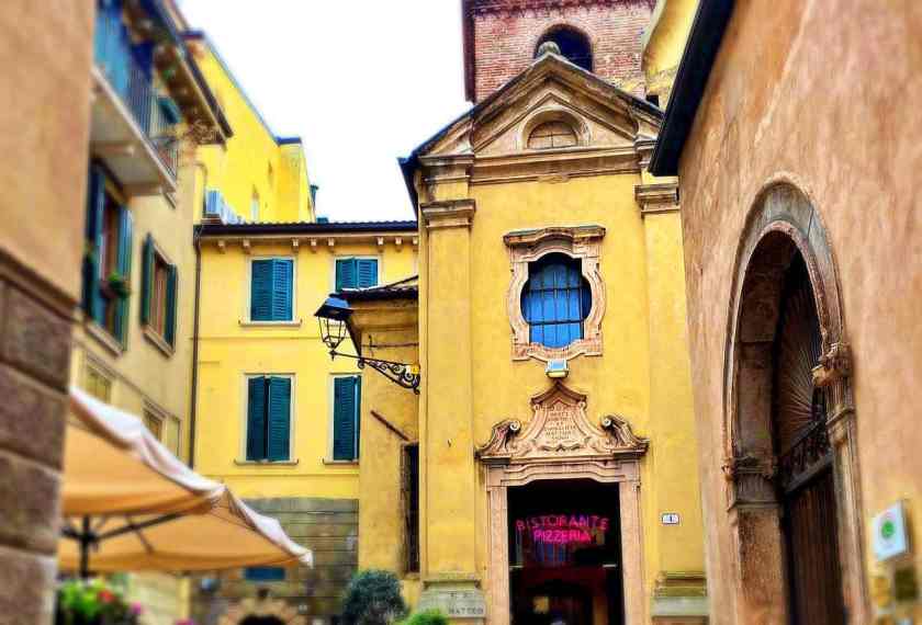 This is my summer photo of Chiesa di San Matteo in Verona