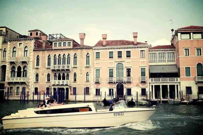 This was my photo of a Venice Water Taxi taken in July