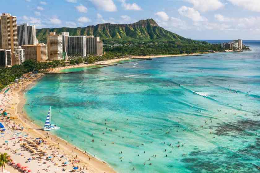 17 Amazing Places to Visit in December in the USA 5 Waikiki, Hawaii - best places to visit in December