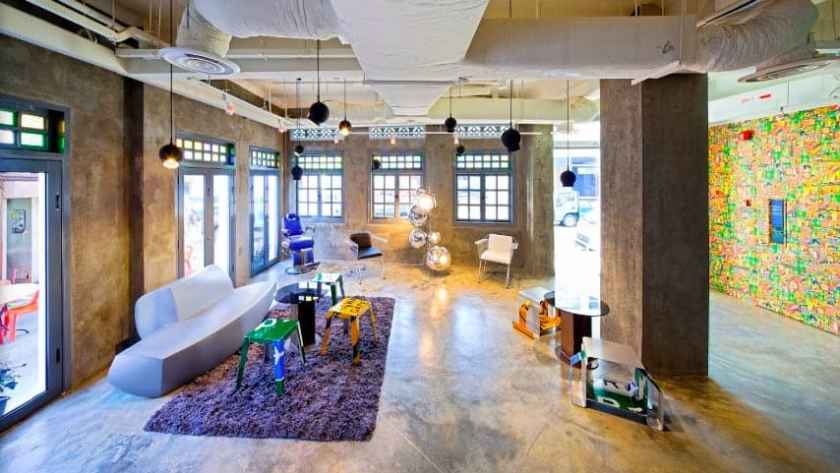 Wanderlust Hotel Lobby
